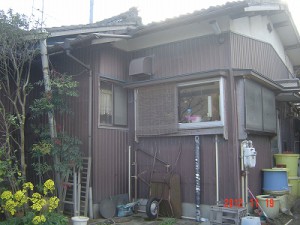 外壁施行前