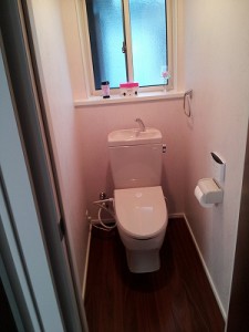 トイレ施工後
